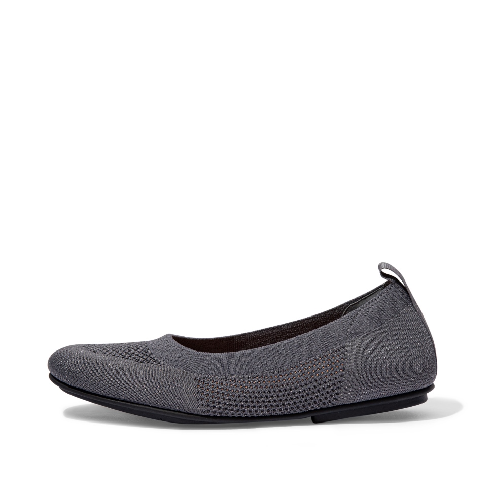 Fitflop Allegro Airyknit Ballerinas Zinngrau-metallic Zinn