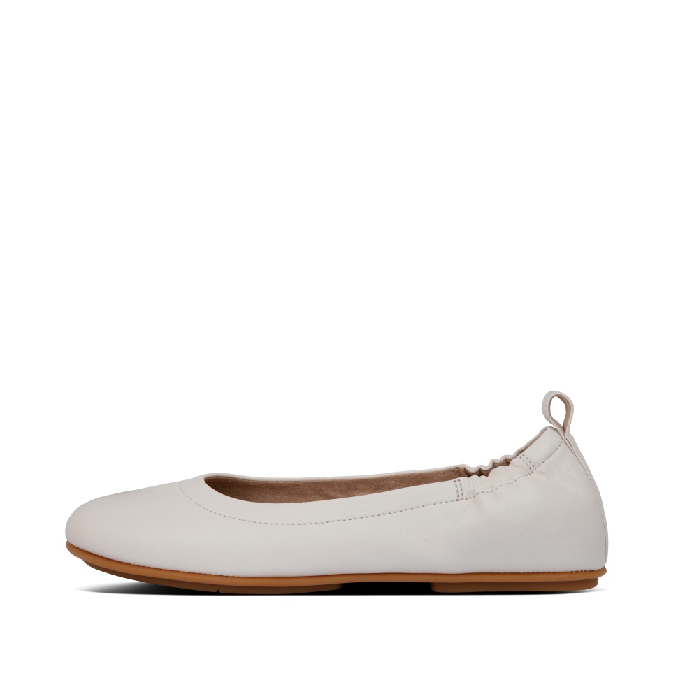 Fitflop Allegro Ballerinas Aus Weichem Leder Mit Kieselstein-Print