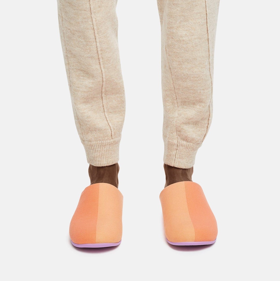 Fitflop Chrissie X Yinka Ilori Canvas Hausschuhe Apricot-sunburst
