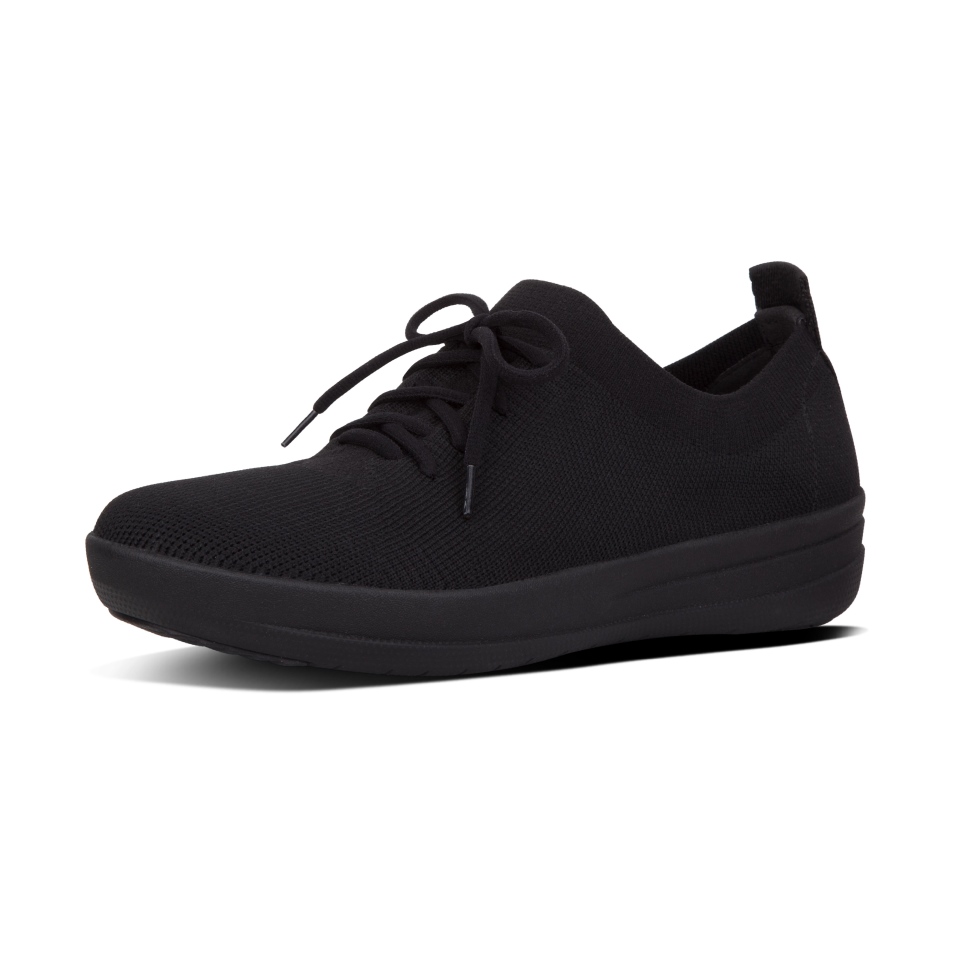 Fitflop F-sportliche Turnschuhe Ganz In Schwarz