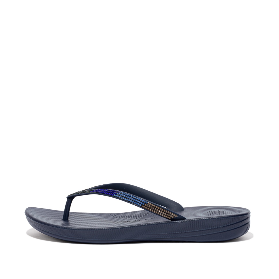 Fitflop Iqushion Ombré Funkelnde Flip-Flops Midnight Navy