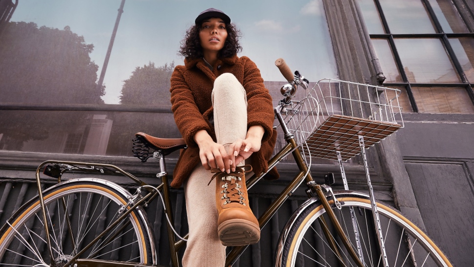 Fitflop Mukluk Schnürstiefeletten Mit Lammfellfutter Hellbraun