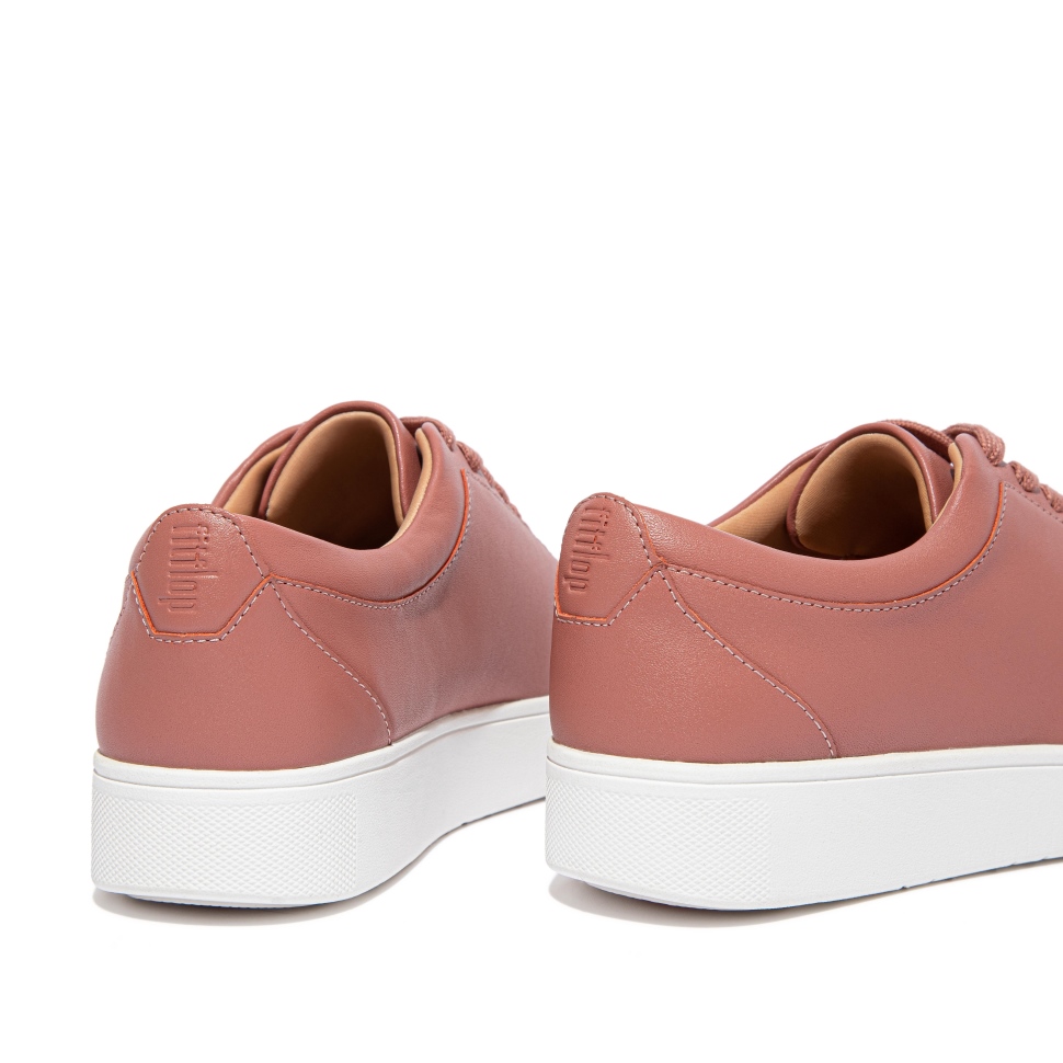 Fitflop Rally Ledersneaker Warm Rosa