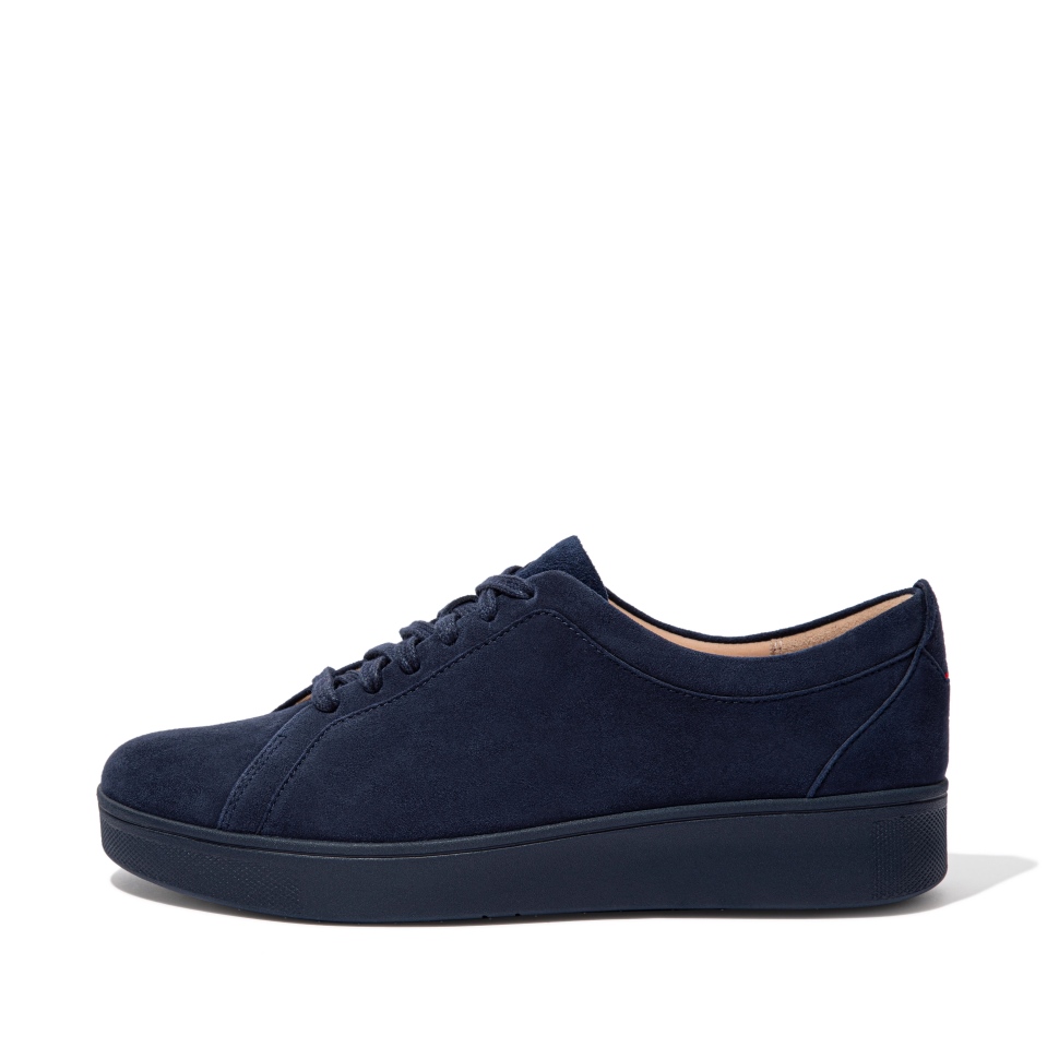 Fitflop Rallye Wildleder Sneakers Midnight Navy