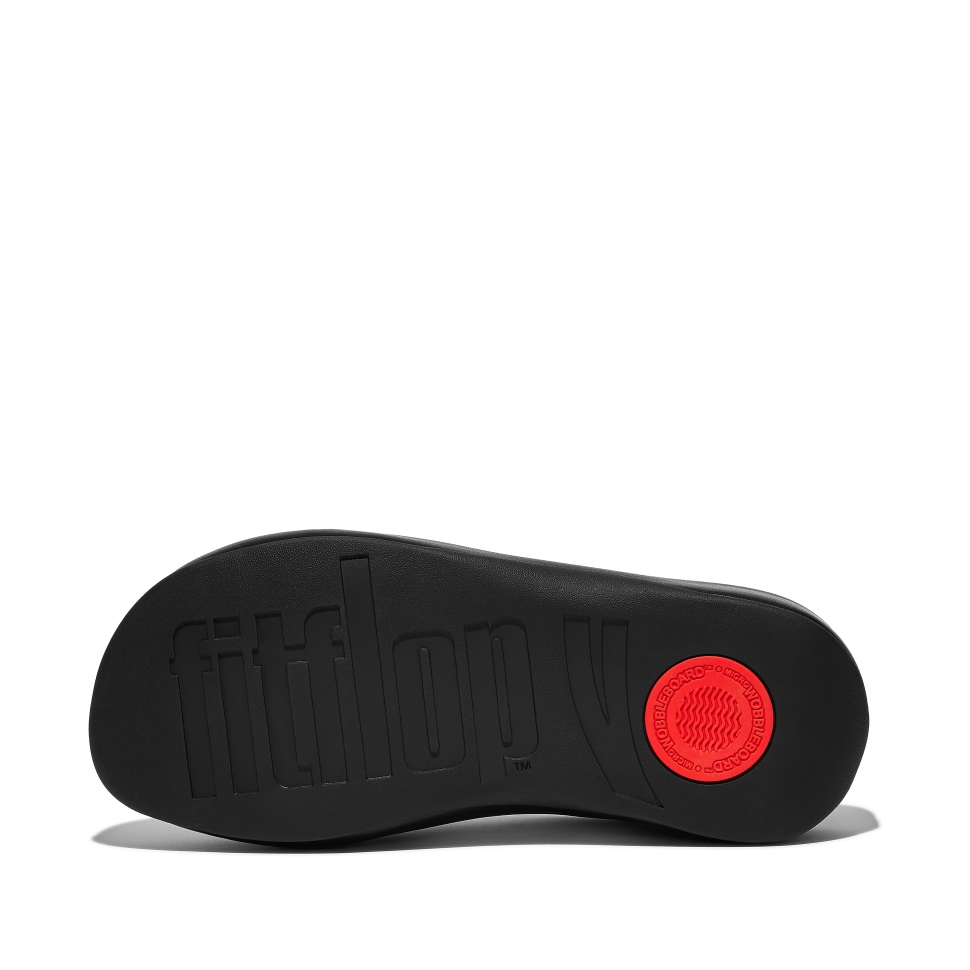 Fitflop Shuv Herren Lederclogs Schwarz