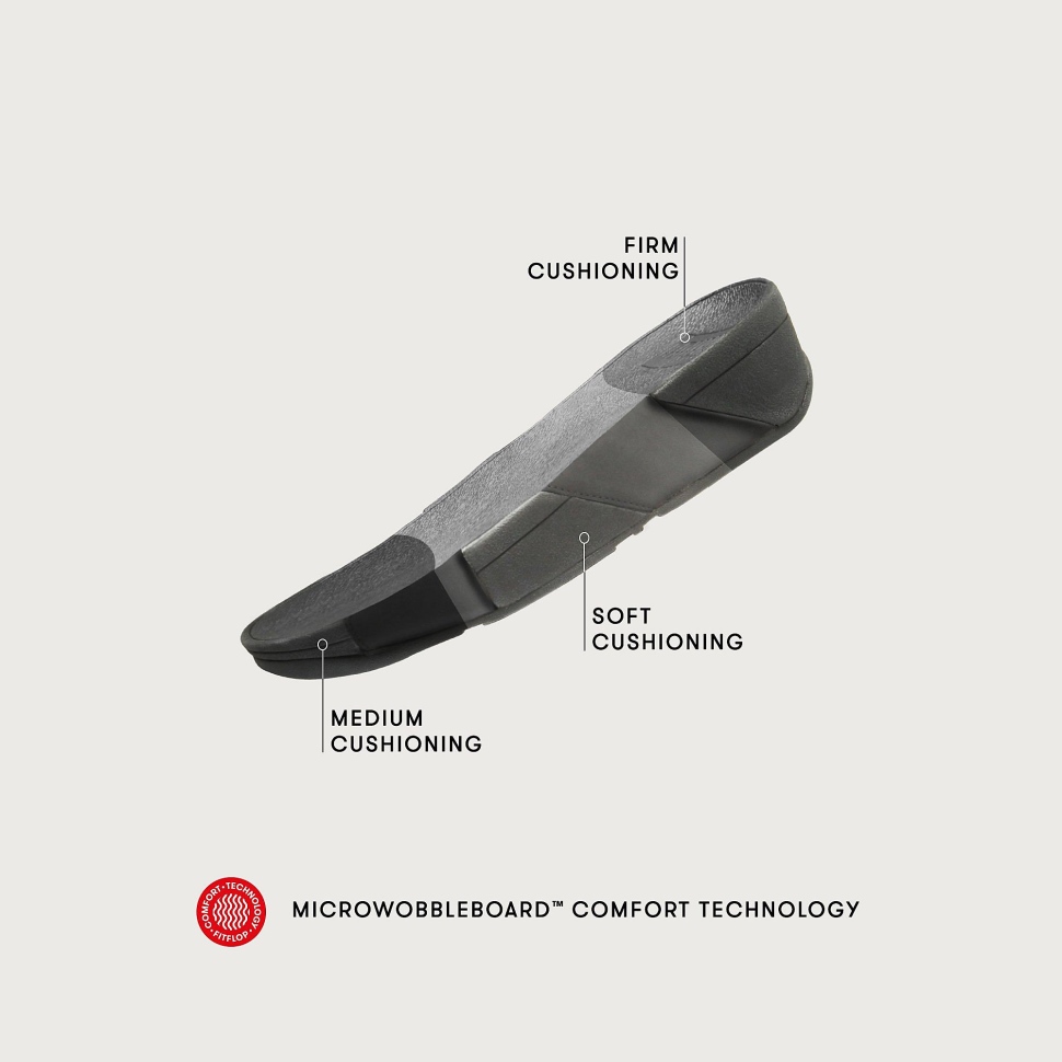 Fitflop Superloafer Lederschuhe Ganz In Schwarz