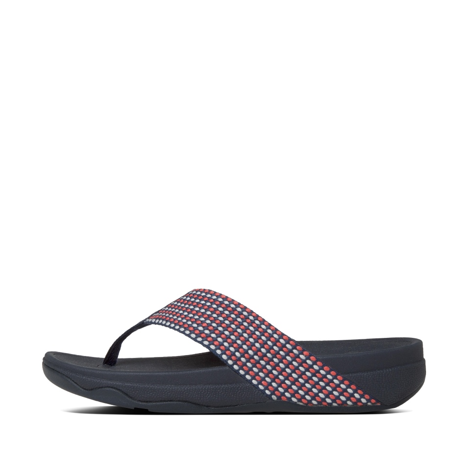 Fitflop Surfa Zehenstegsandalen Midnight Navy