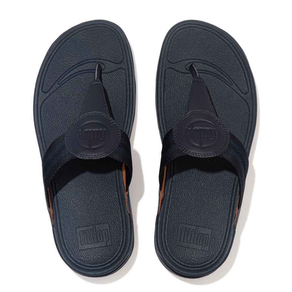 Fitflop Walkstar Zehenstegsandalen Mit Zehensteg Nachtblau
