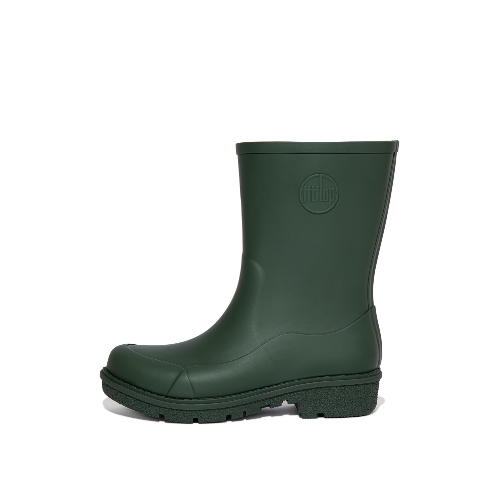 Fitflop Wonderwelly Kurze Regenstiefel Tiefgrün