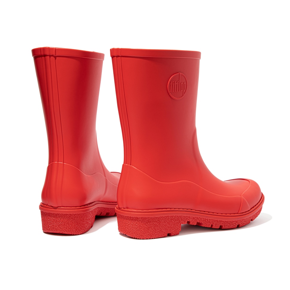 Fitflop Wonderwelly Kurze Regenstiefel Rot