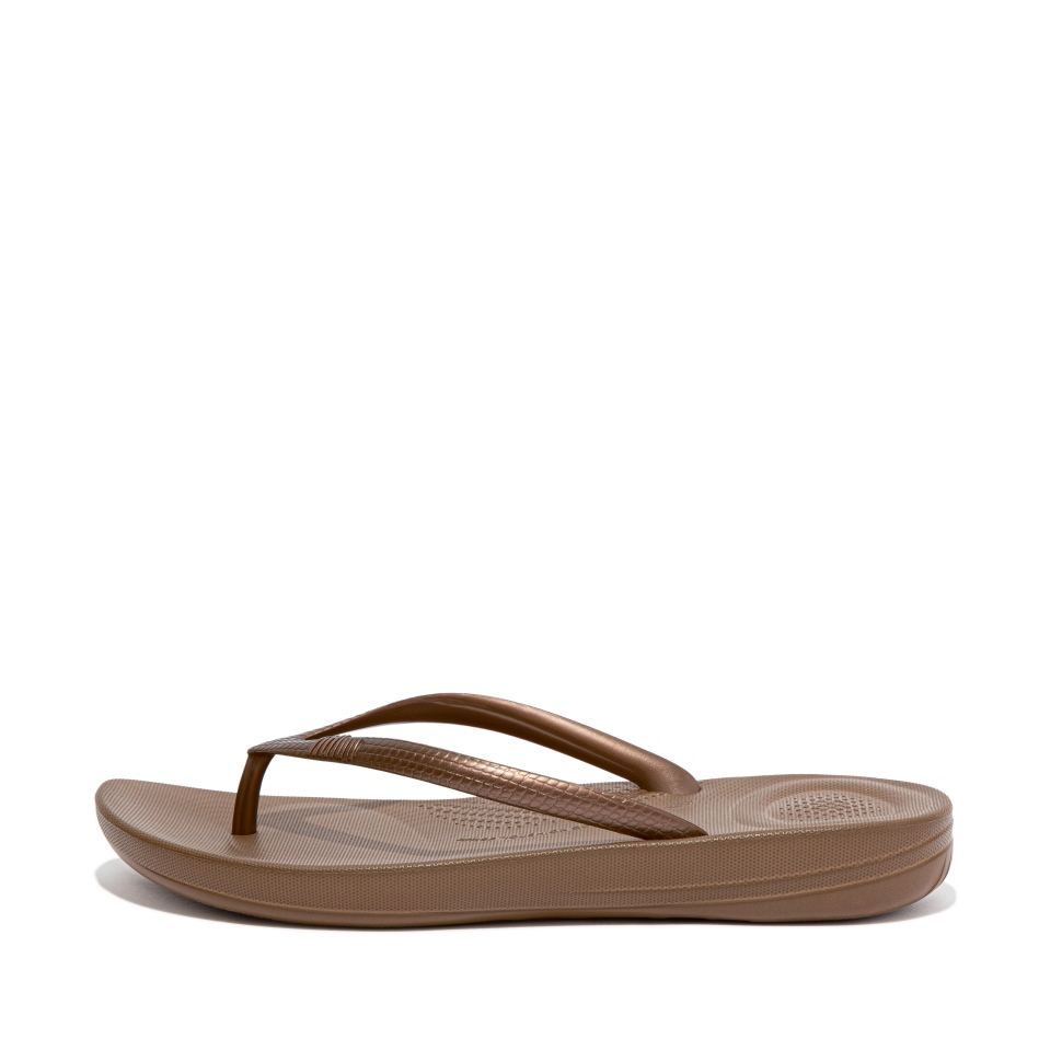 Fitflop Iqushion Ergonomische Flip-flops Bronze