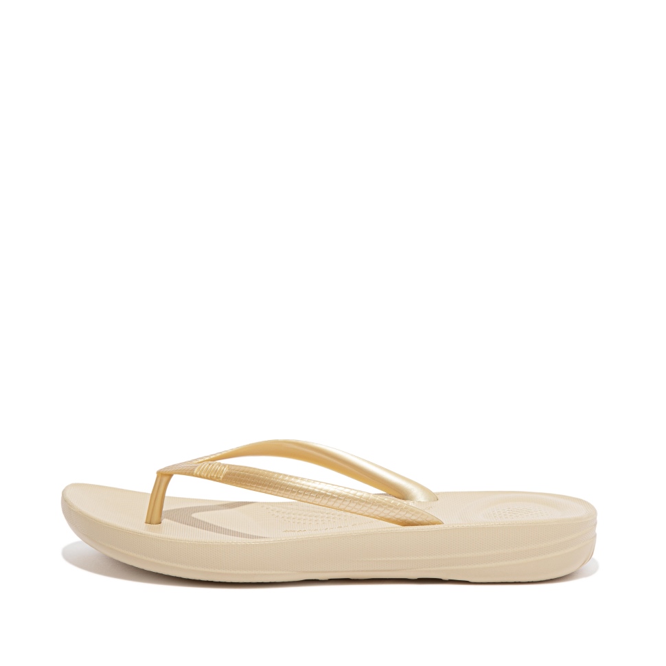 Fitflop Iqushion Ergonomische Flip-flops Gold