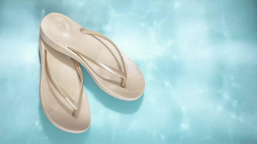 Fitflop Iqushion Ergonomische Flip-flops Gold