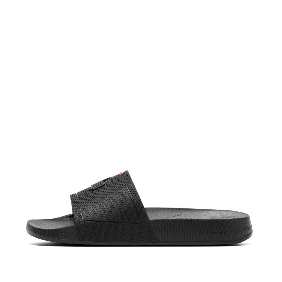 Fitflop Iqushion Badelatschen Schwarz