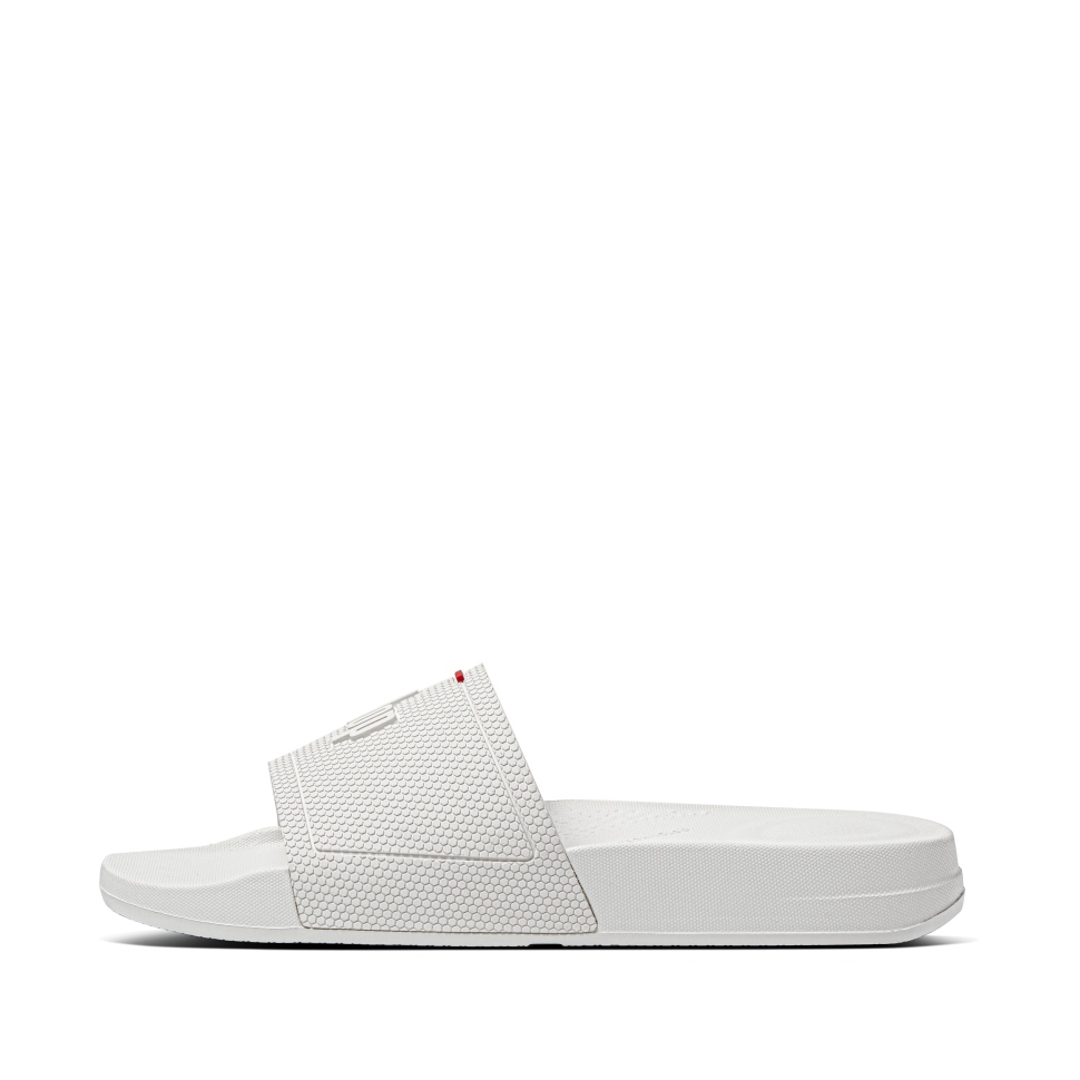 Fitflop Iqushion Pool Rutschen Weiß