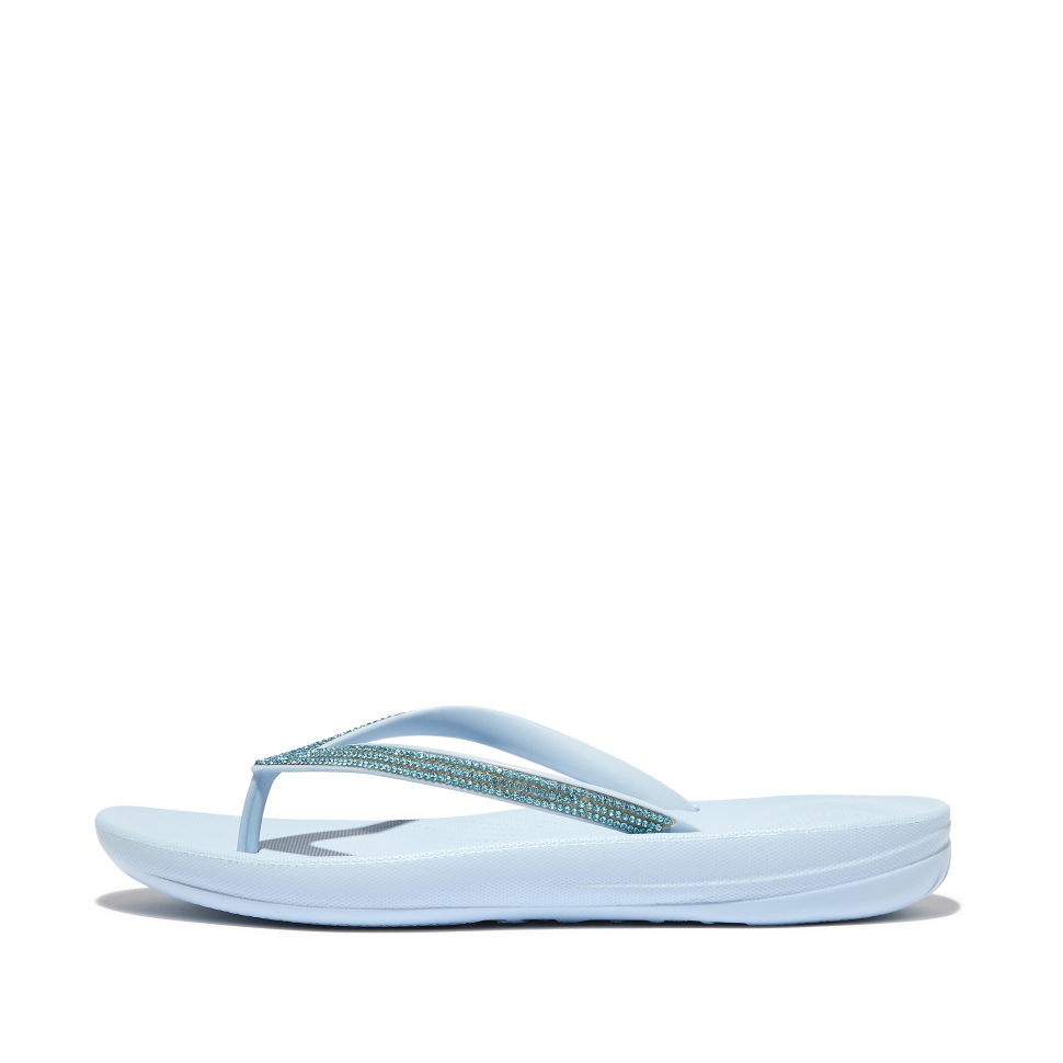Fitflop Iqushion Funkelnde Flip-flops Himmelblau