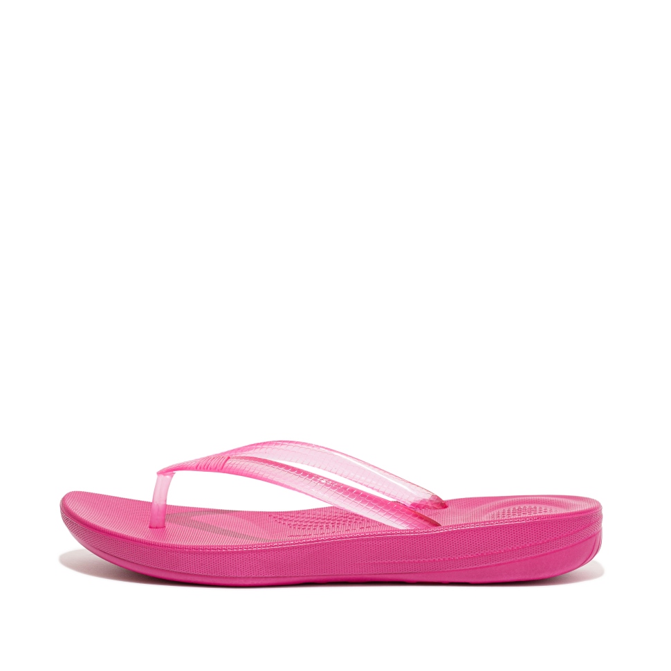 Fitflop Iqushion Transparente Flip-flops Fuchsia Rose